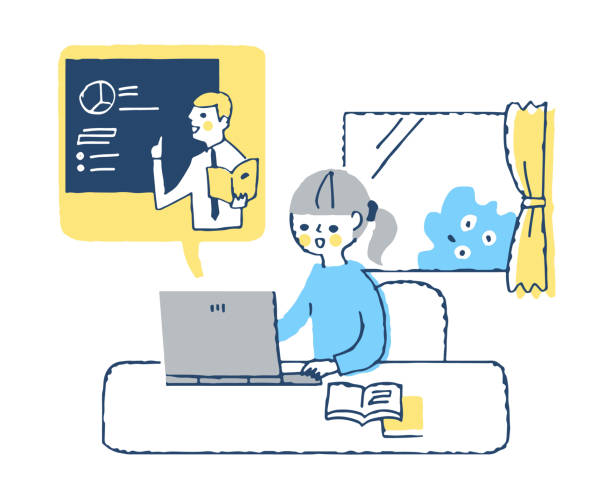 オンライン学習向け光回線設定イメージ